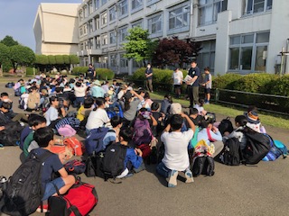 5年生　海の移動教室1日目①