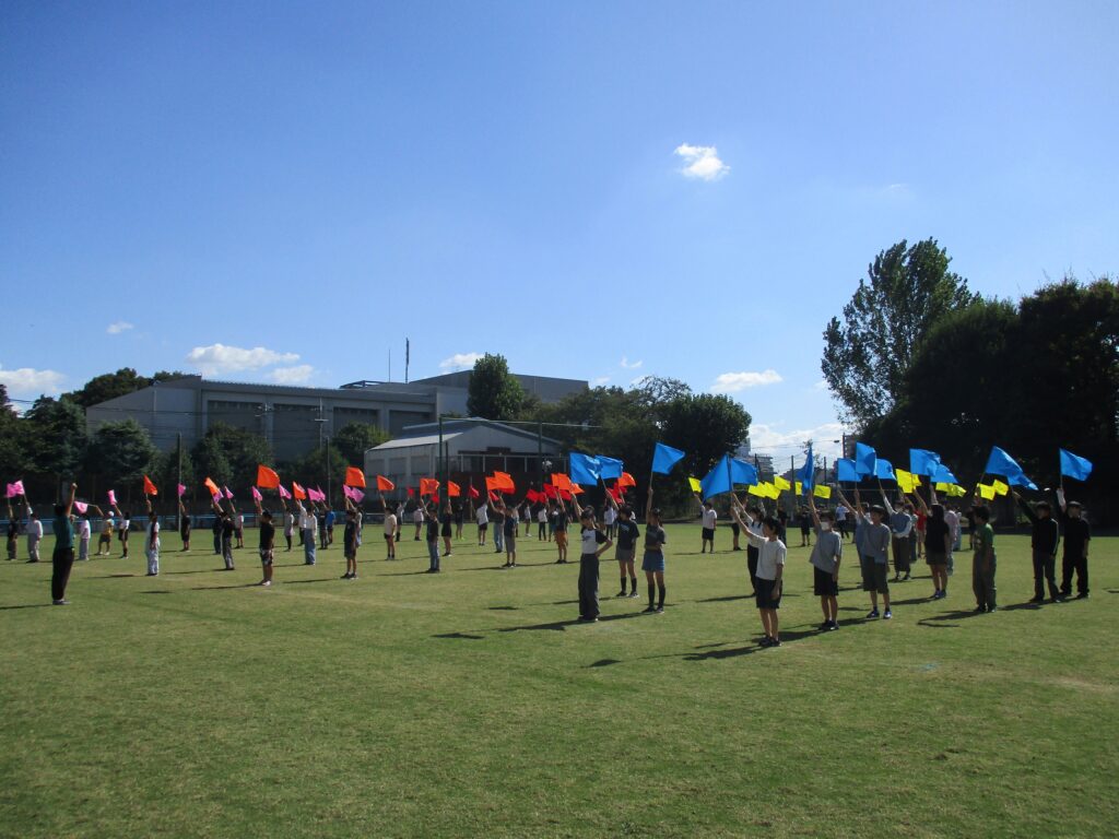 明日は、いよいよ運動会！　～前日リハーサル～