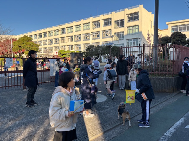 無理のない範囲で、ご協力を！　～ユニセフ募金～